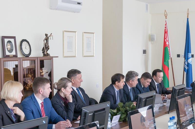 Заседание Центрального Совета и Президиума Центрального Совета общественного объединения «Белорусский республиканский союз юристов»